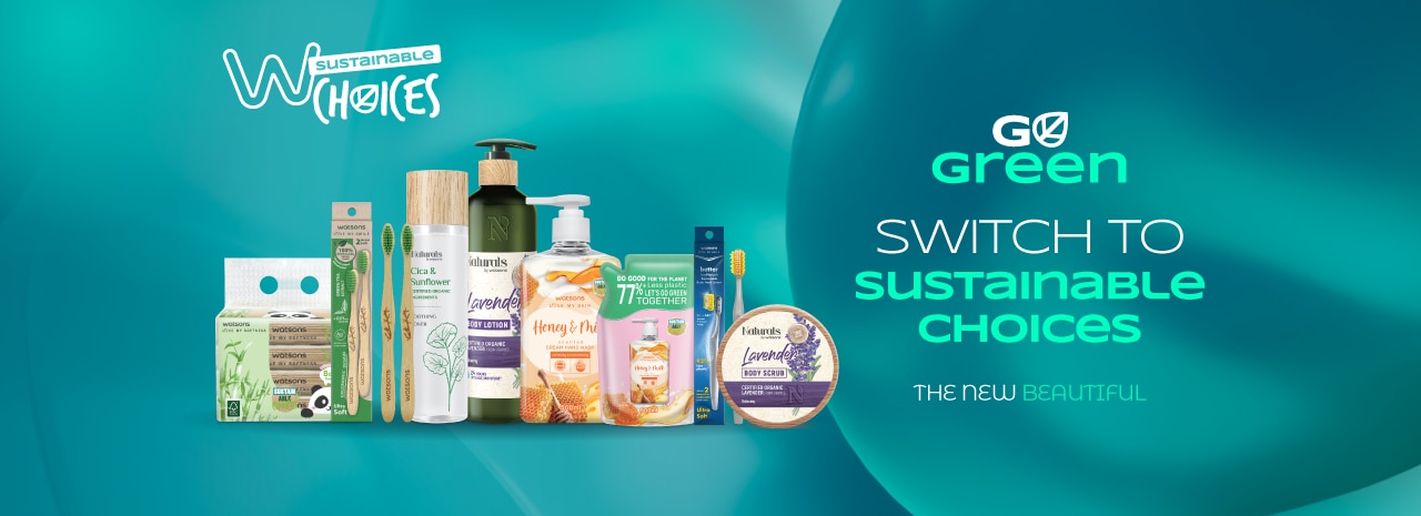 Switch to Sustainable Choices — the new beautiful
