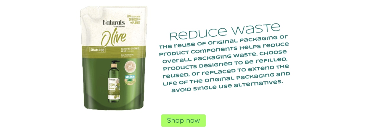 Reduce Waste — Shop now
