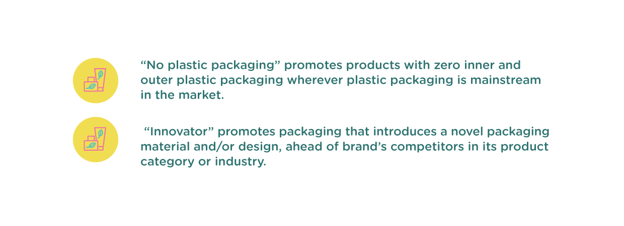 No plastic packaging, Innovator